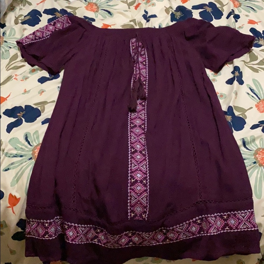 Purple Francesca dress.